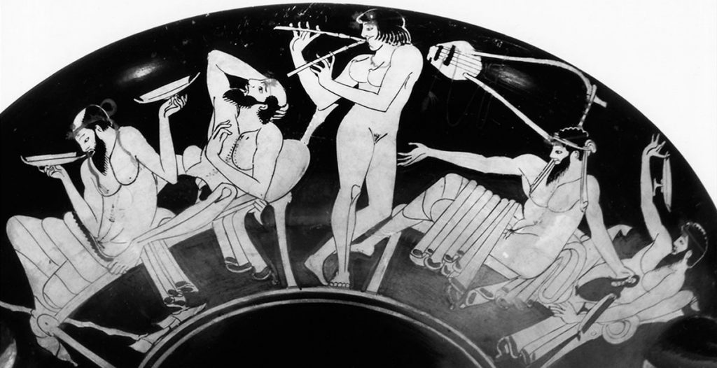 Ιστορία της γαστρονομίας στην Ελλάδα - Αρχαιοελληνικό συμπόσιο Ιστορία της γαστρονομίας στην Ελλάδα